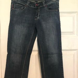 Rock Paper Sexy Denim Capris